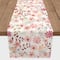 Mother's Day Pink Florals Cotton Twill Table Runner